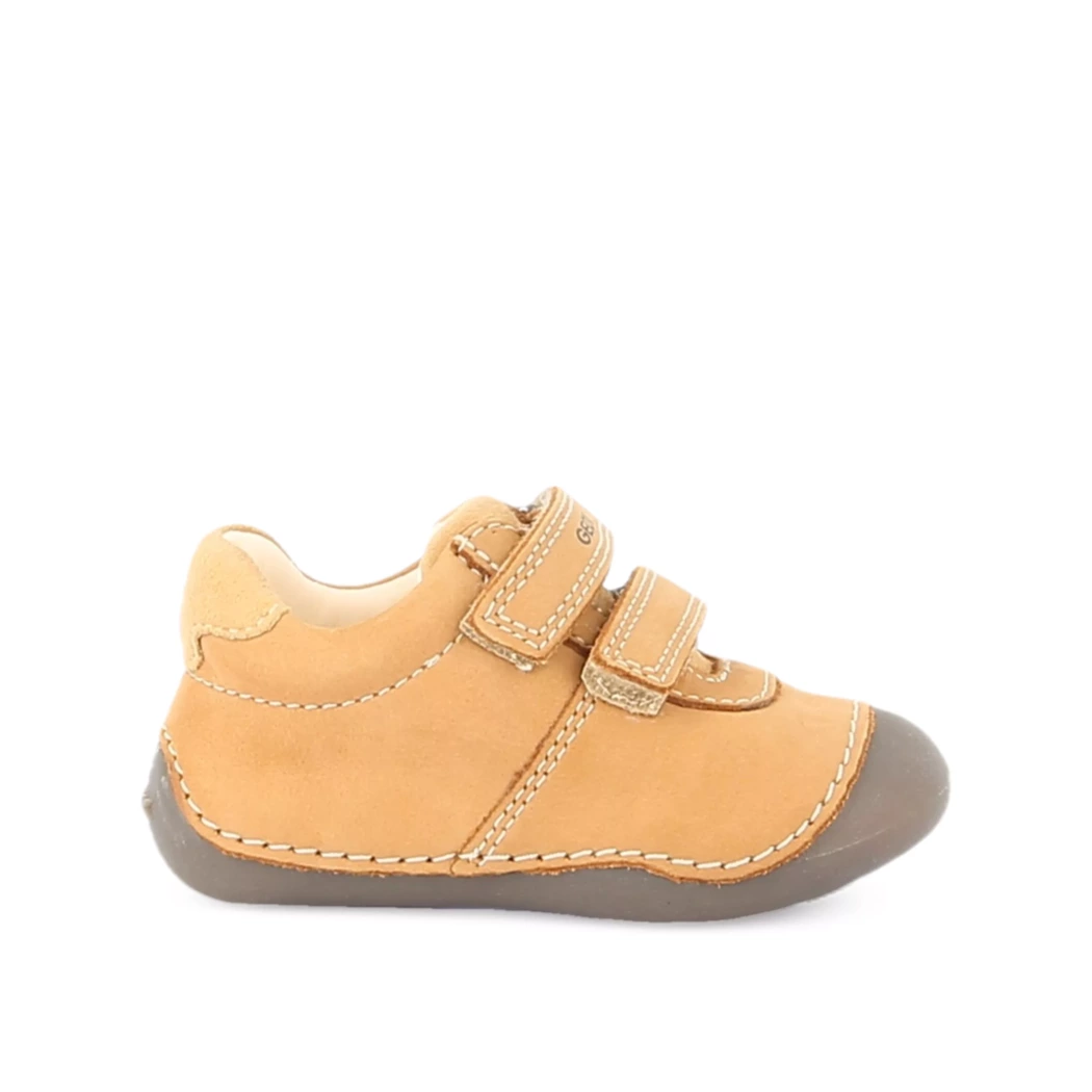 Image (2) de la chaussures Geox - Bottines Cuir naturel / Cognac en Cuir nubuck