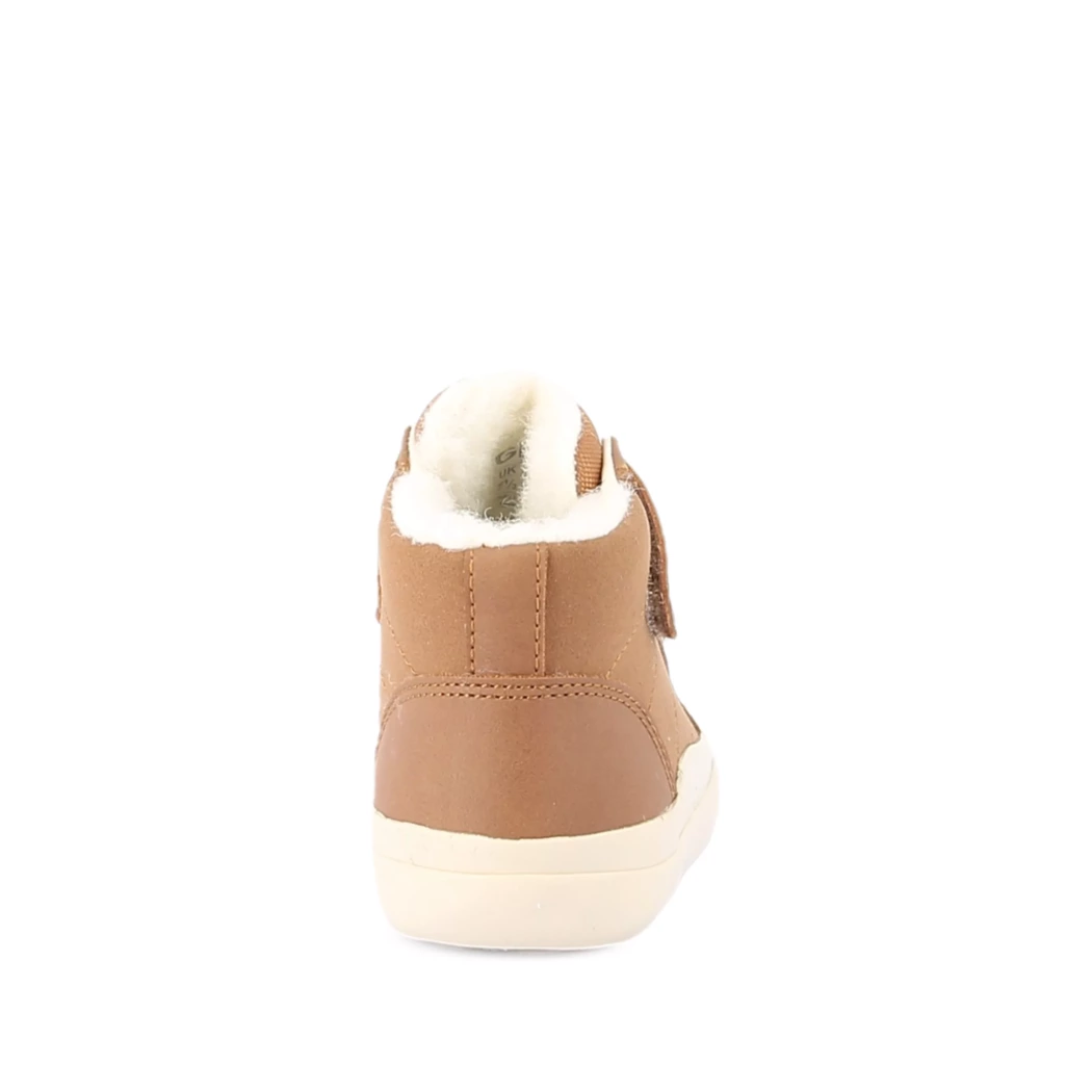 Image (3) de la chaussures Geox - Bottines Cuir naturel / Cognac en Cuir synthétique