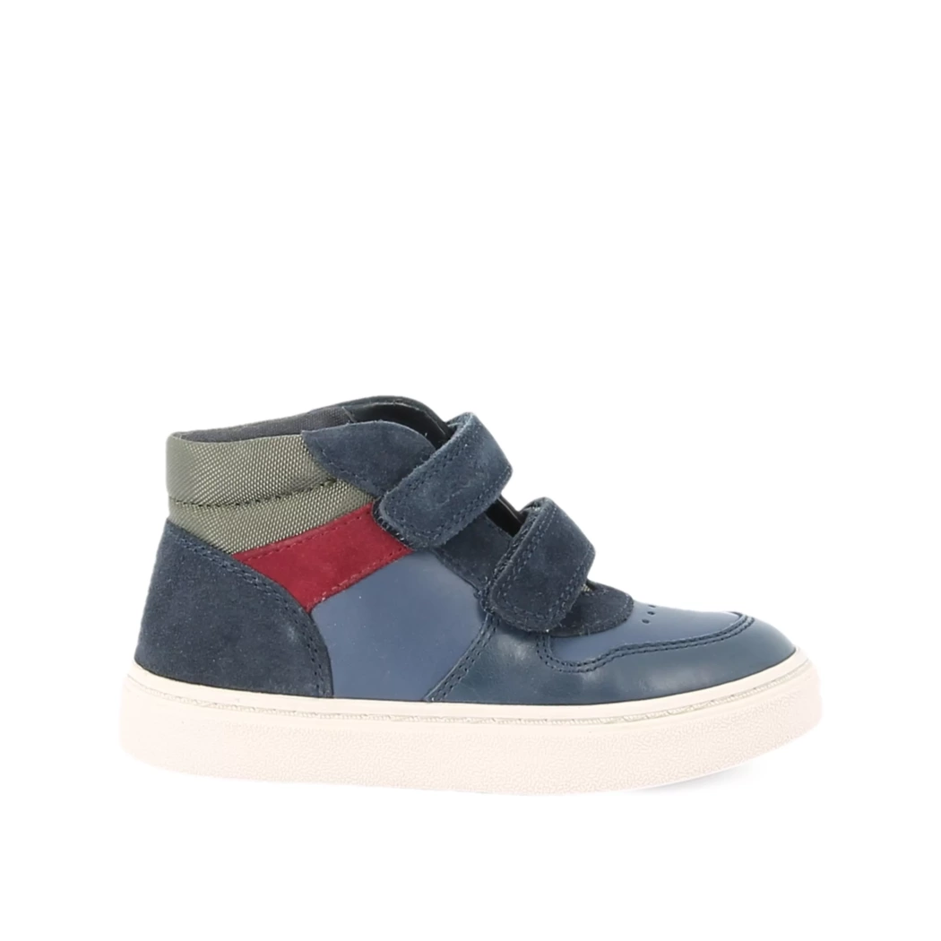Image (2) de la chaussures Geox - Bottines Bleu en Cuir