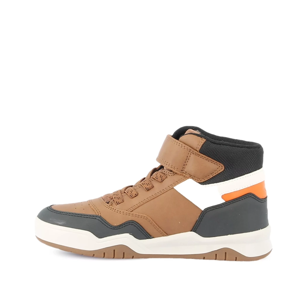 Image (4) de la chaussures Geox - Bottines Cuir naturel / Cognac en Cuir synthétique