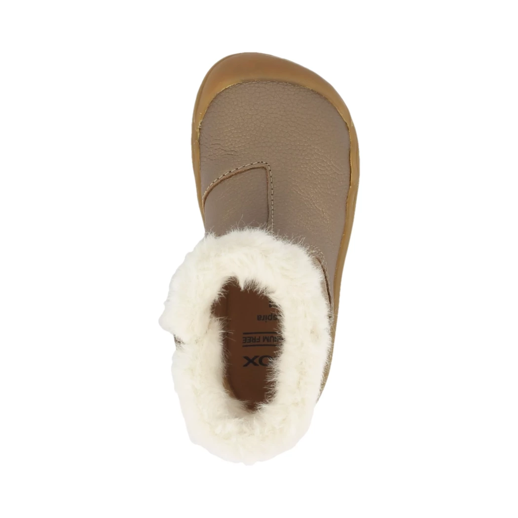 Image (6) de la chaussures Geox - Boots Taupe en Cuir