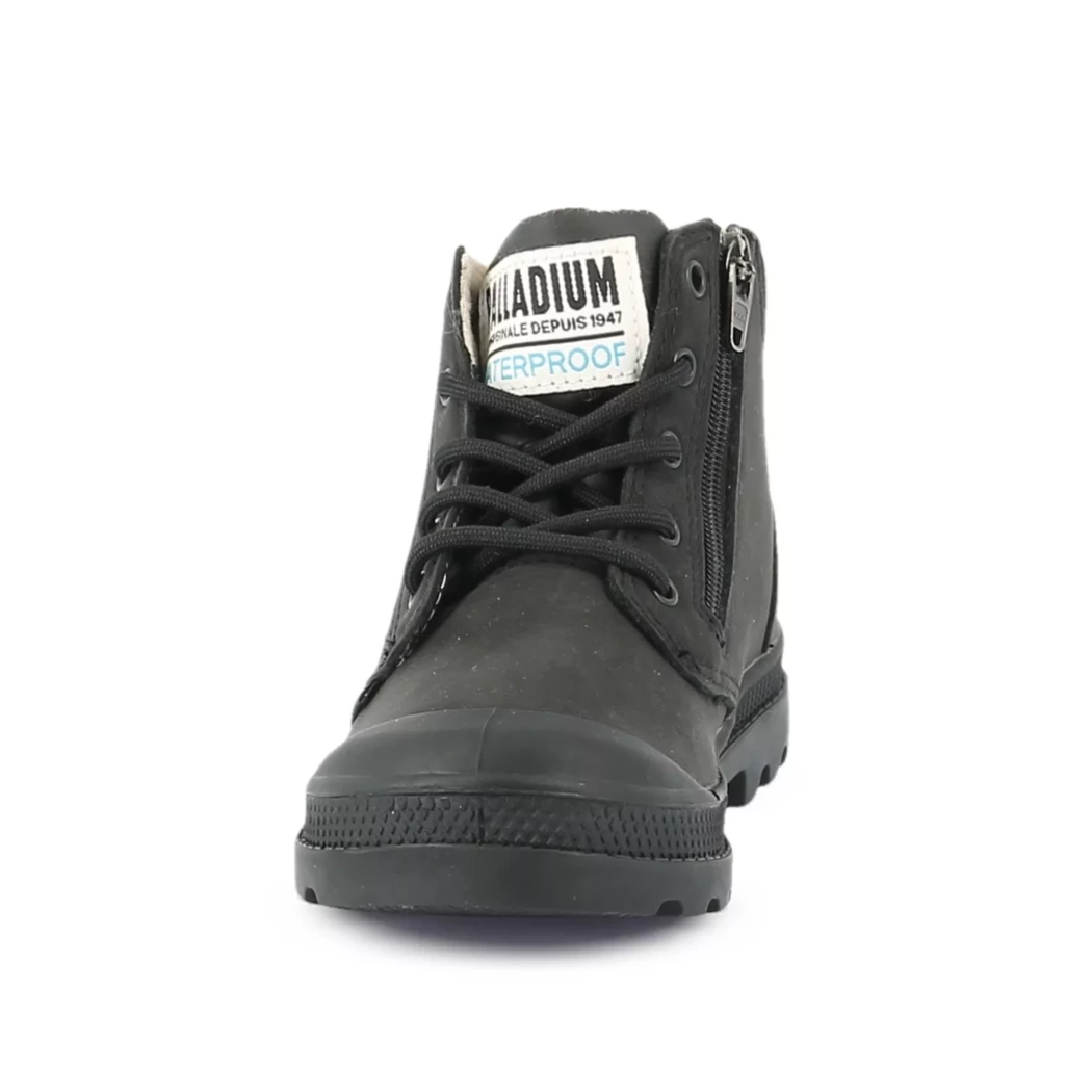 Image (5) de la chaussures Palladium - Bottines Noir en Cuir nubuck
