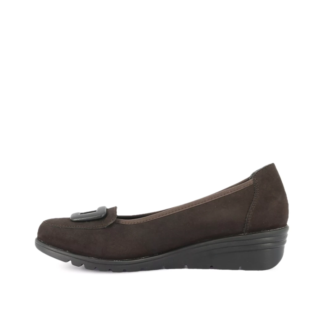 Image (4) de la chaussures Rieker - Escarpins Marron en Cuir synthétique