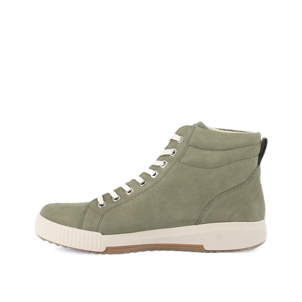Image (4) de la chaussures Rieker - Bottines Vert en Cuir nubuck