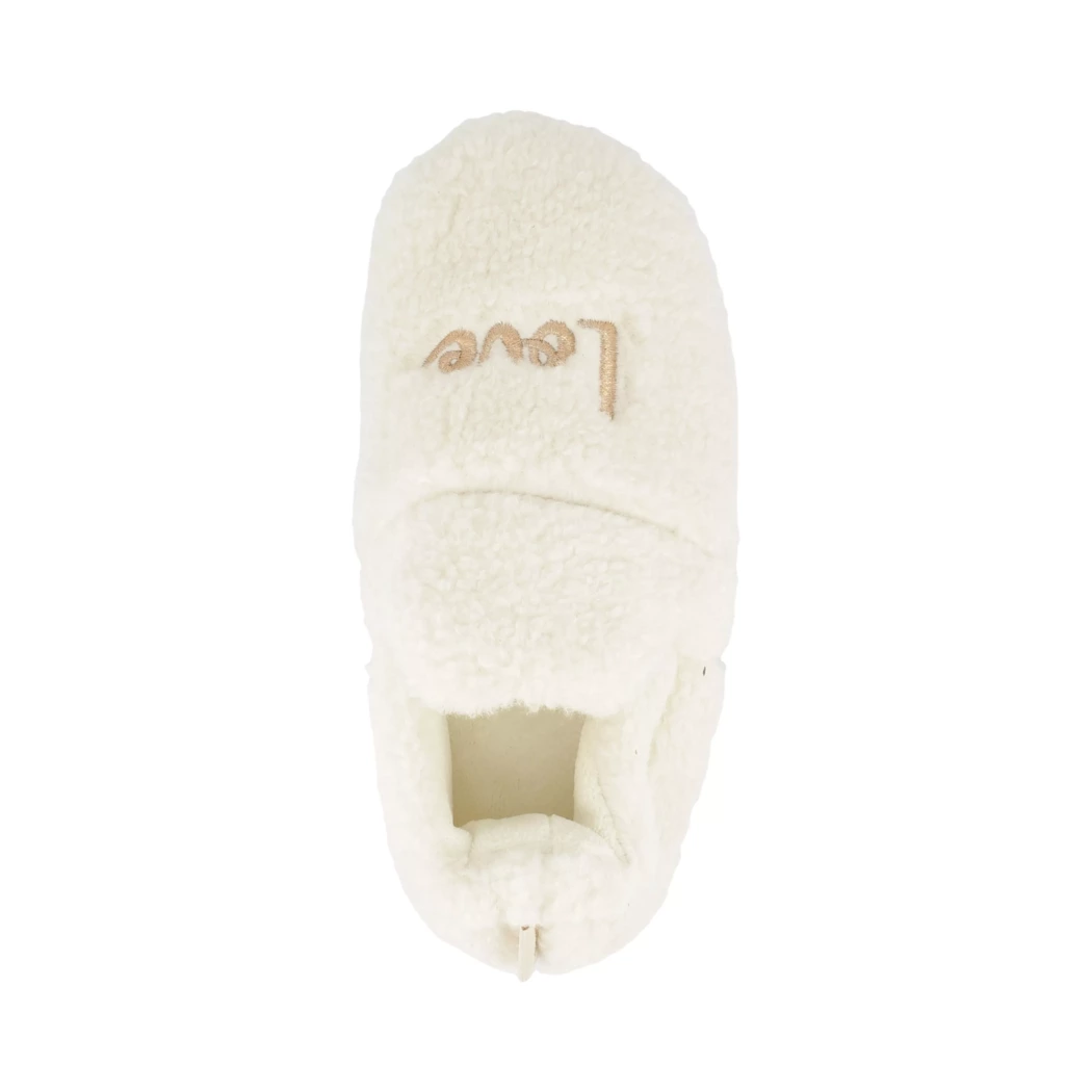 Image (6) de la chaussures Isotoner - Pantoufles et Chaussons Blanc en Textile