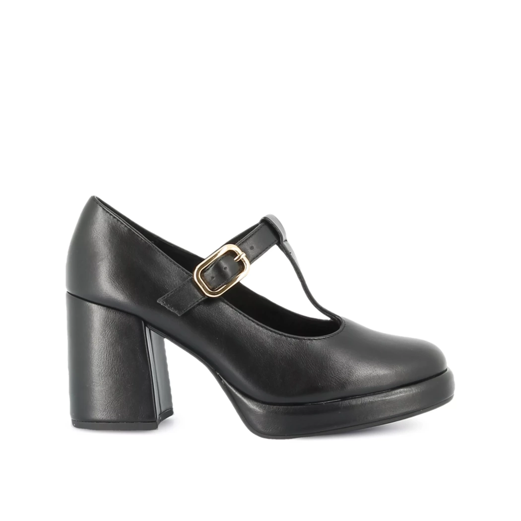 Image (2) de la chaussures Marco Tozzi - Escarpins Noir en Cuir synthétique
