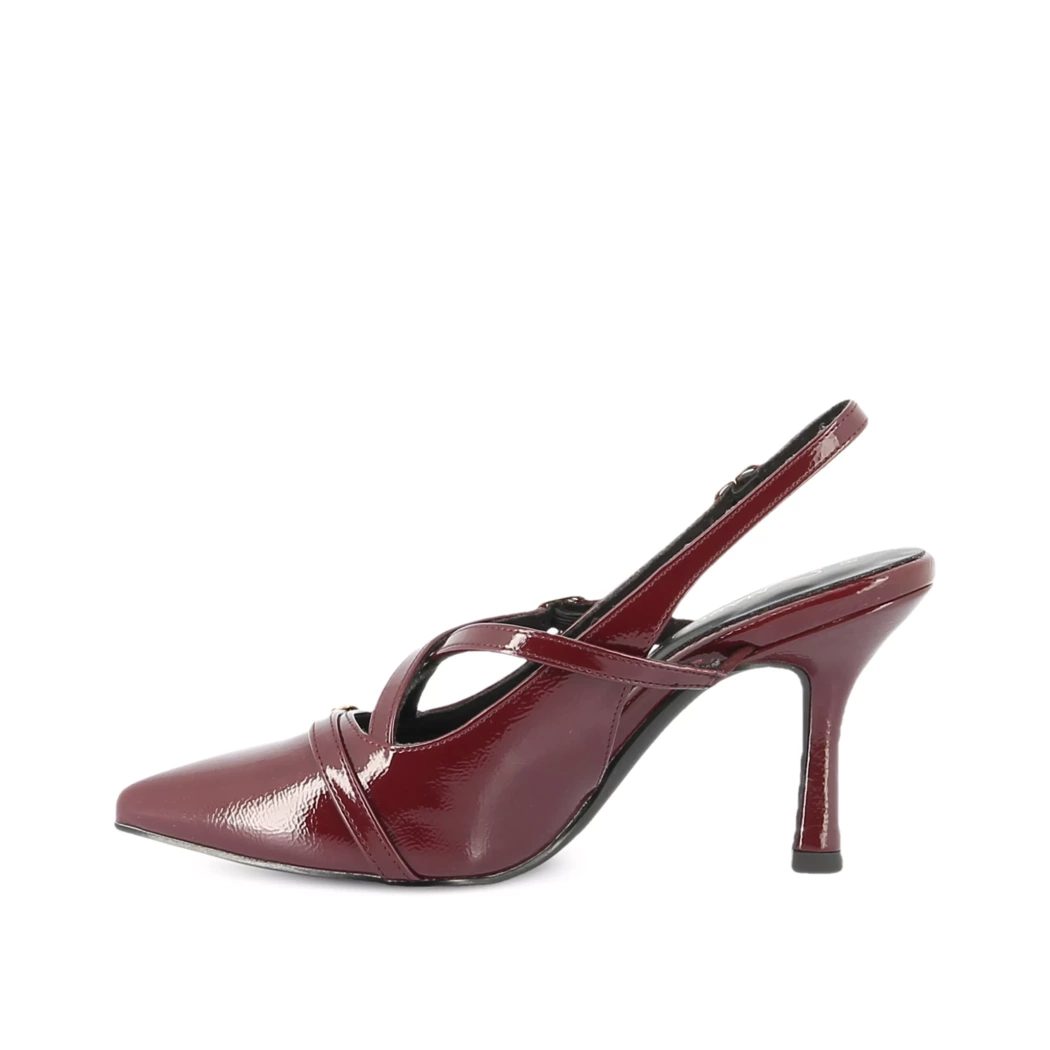 Image (4) de la chaussures Marco Tozzi - Escarpins Bordeaux en Cuir synthétique