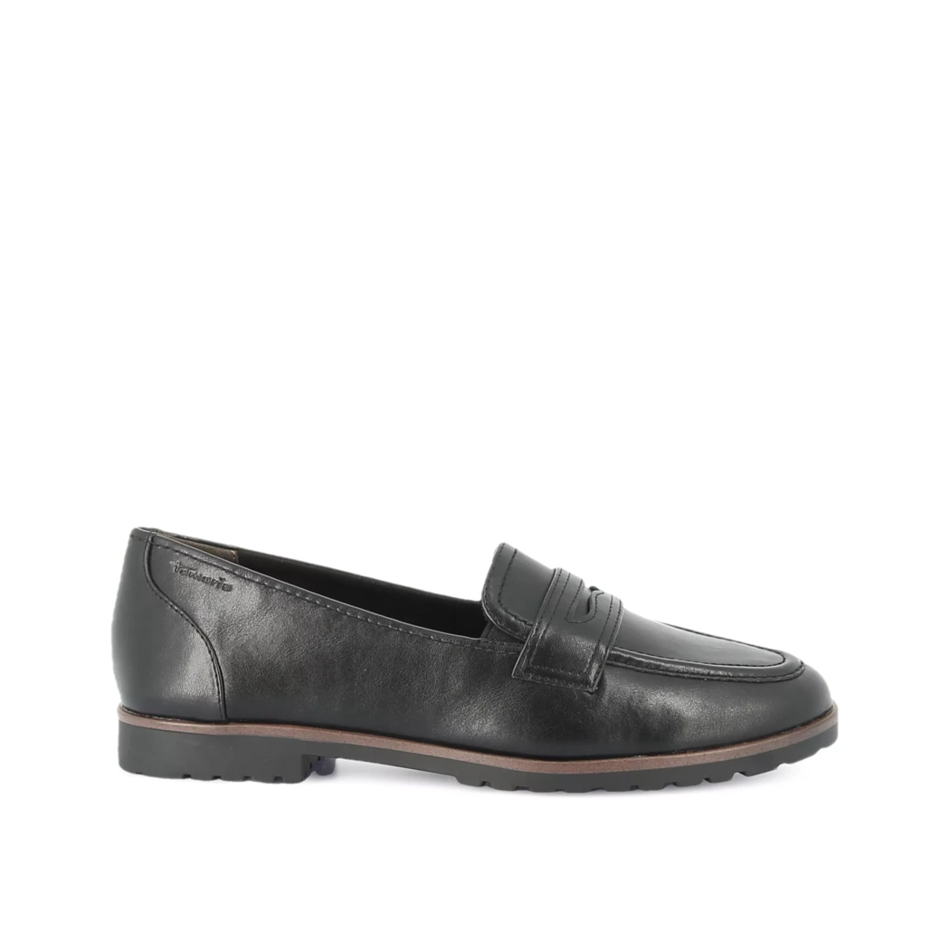 Image (2) de la chaussures Tamaris - Mocassins Noir en Cuir synthétique