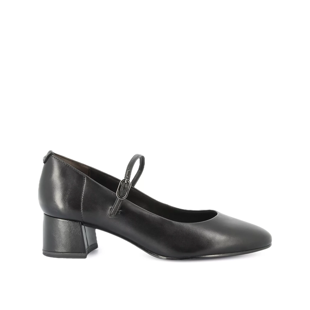 Image (2) de la chaussures Tamaris - Escarpins Noir en Cuir