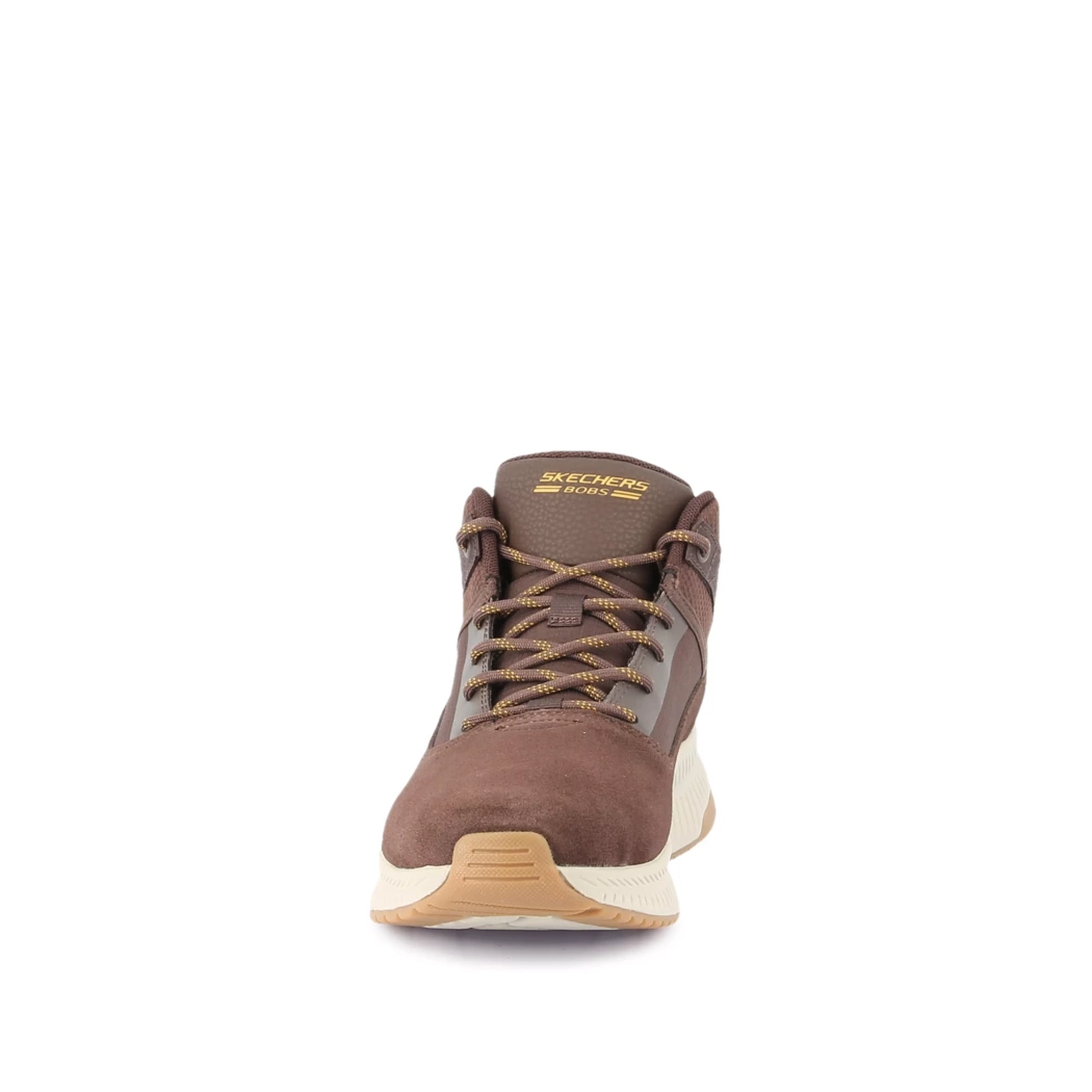 Image (5) de la chaussures Skechers - Bottines Marron en Cuir nubuck