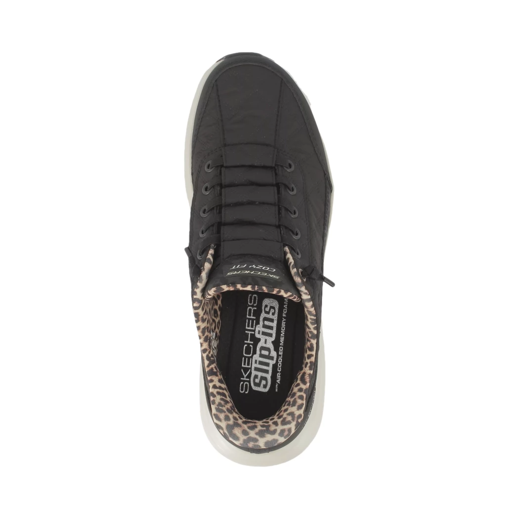 Image (6) de la chaussures Skechers - Baskets Noir en Textile