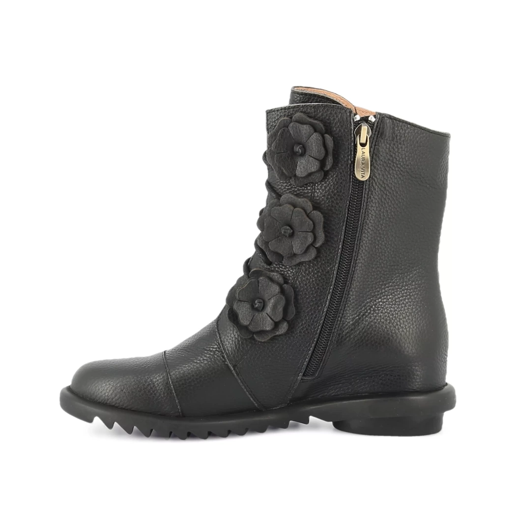 Image (4) de la chaussures Laura Vita - Bottines Noir en Cuir