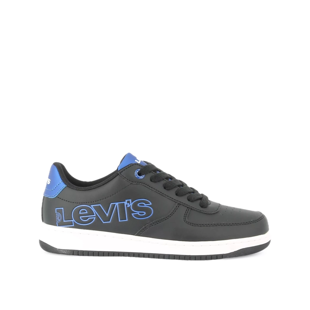 Image (2) de la chaussures Levi's - Baskets Noir en Cuir synthétique