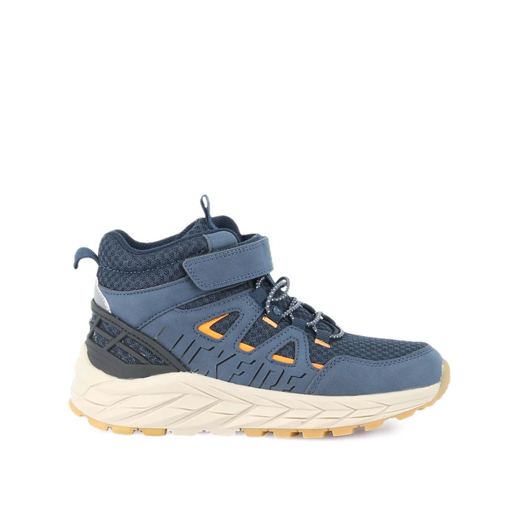 Image (2) de la chaussures Off Road - Bottines Bleu en Cuir synthétique