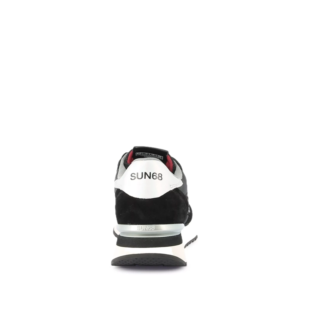 Image (3) de la chaussures Sun68 - Baskets Noir en Cuir nubuck