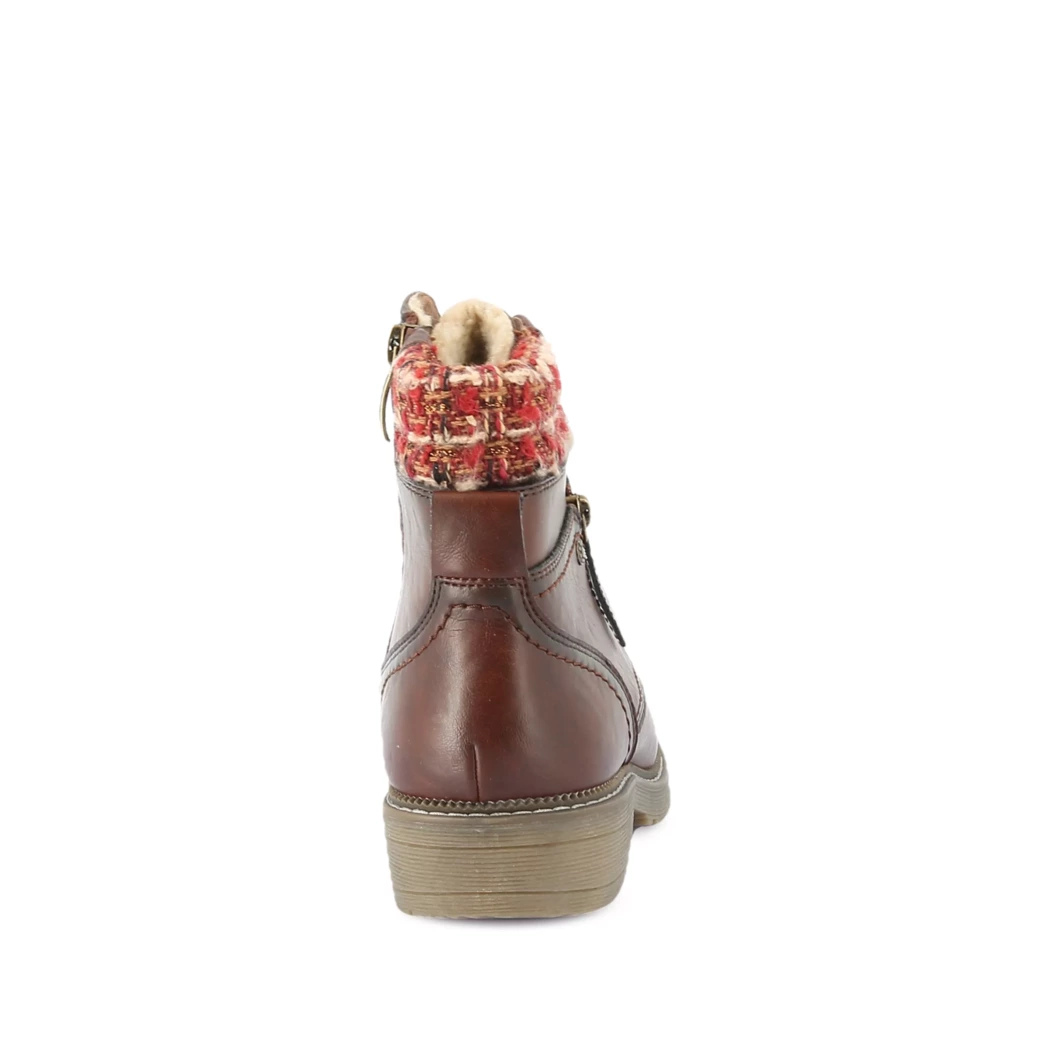Image (3) de la chaussures Relife - Bottines Cuir naturel / Cognac en Cuir synthétique