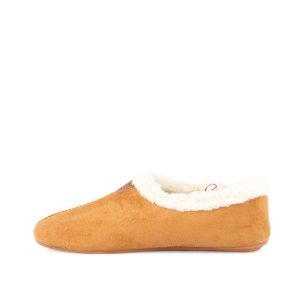 Image (4) de la chaussures OUF!... - Pantoufles et Chaussons Cuir naturel / Cognac en Cuir synthétique