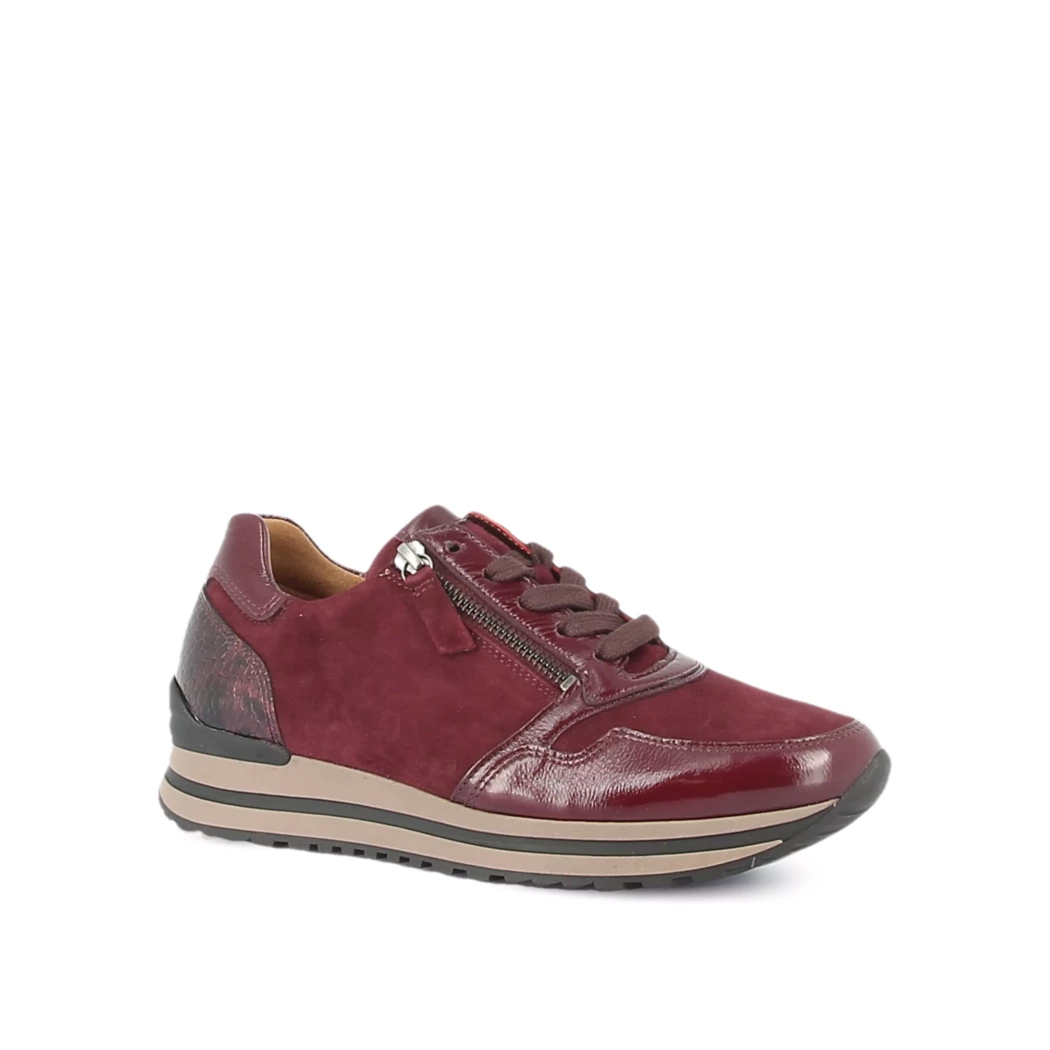 Image (1) de la chaussures Gabor - Baskets Bordeaux en Cuir