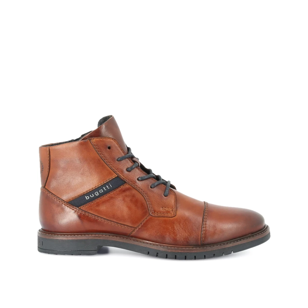 Image (2) de la chaussures Bugatti - Bottines Cuir naturel / Cognac en Cuir