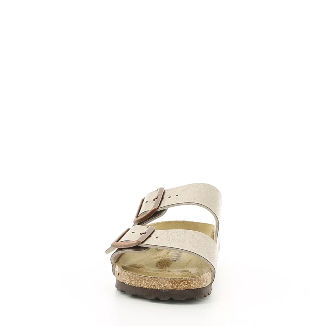 Image (5) de la chaussures Birkenstock - Mules et Sabots Taupe en Cuir synthétique