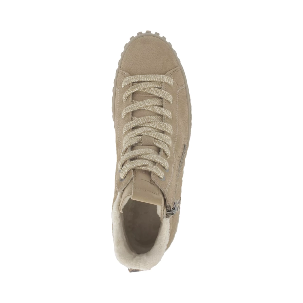 Image (6) de la chaussures Tamaris - Bottines Beige en Cuir nubuck