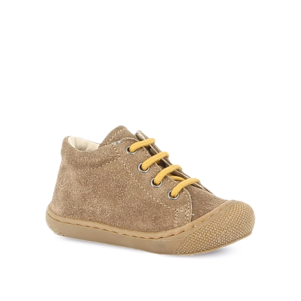 Image (1) de la chaussures Naturino - Bottines Marron en Cuir nubuck