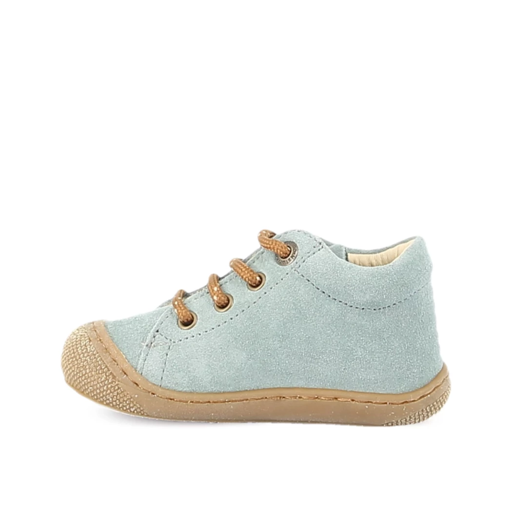 Image (4) de la chaussures Naturino - Bottines Bleu en Cuir nubuck