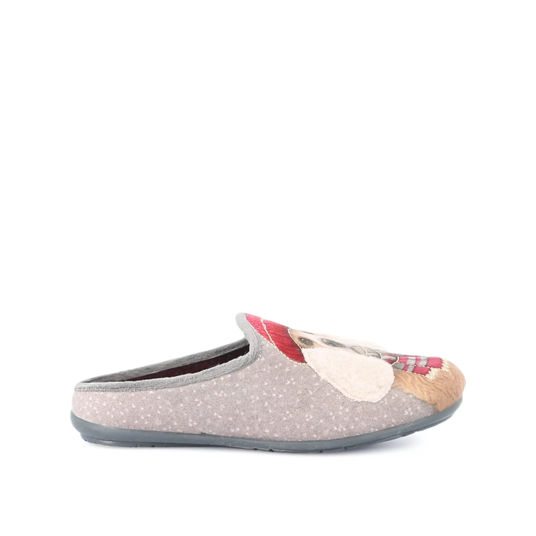 Image (2) de la chaussures Alter Native - Pantoufles et Chaussons Gris en Textile