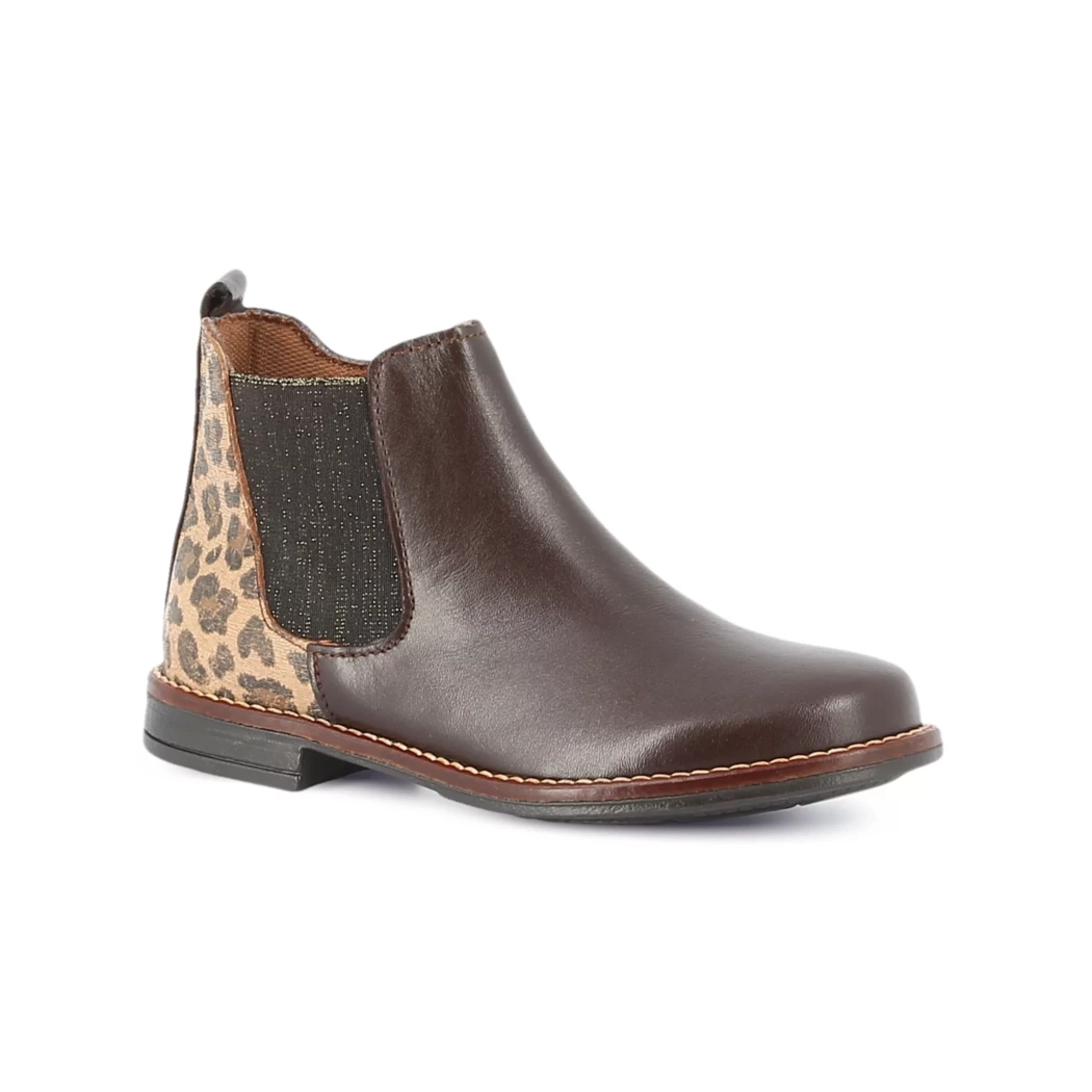 Image (1) de la chaussures Miss Boho - Boots Marron en Cuir