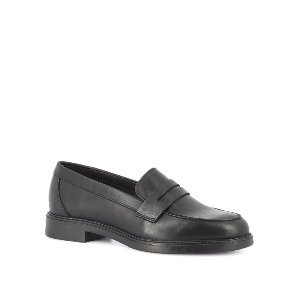Image (1) de la chaussures Women Office - Mocassins Noir en Cuir