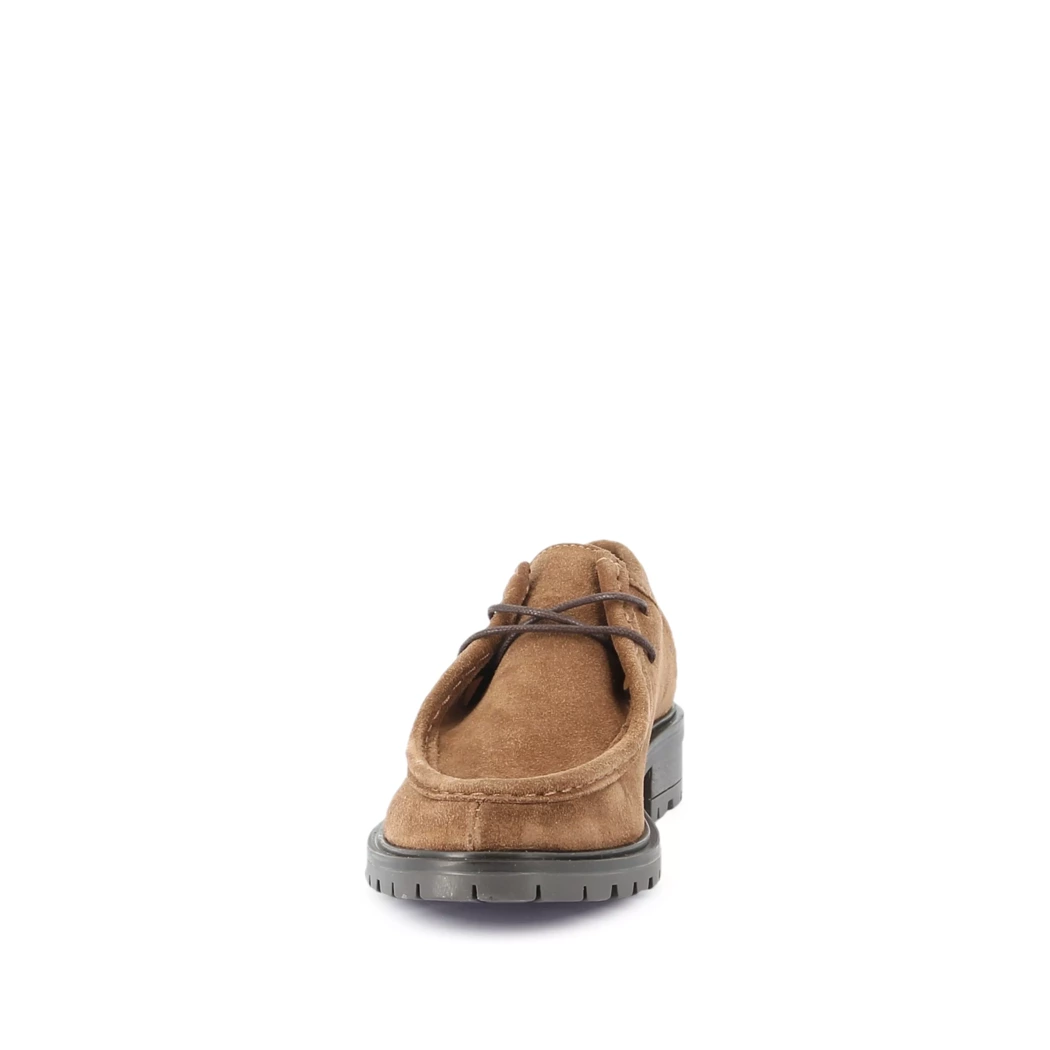 Image (5) de la chaussures Miss Boho - Chaussures à lacets Taupe en Cuir nubuck