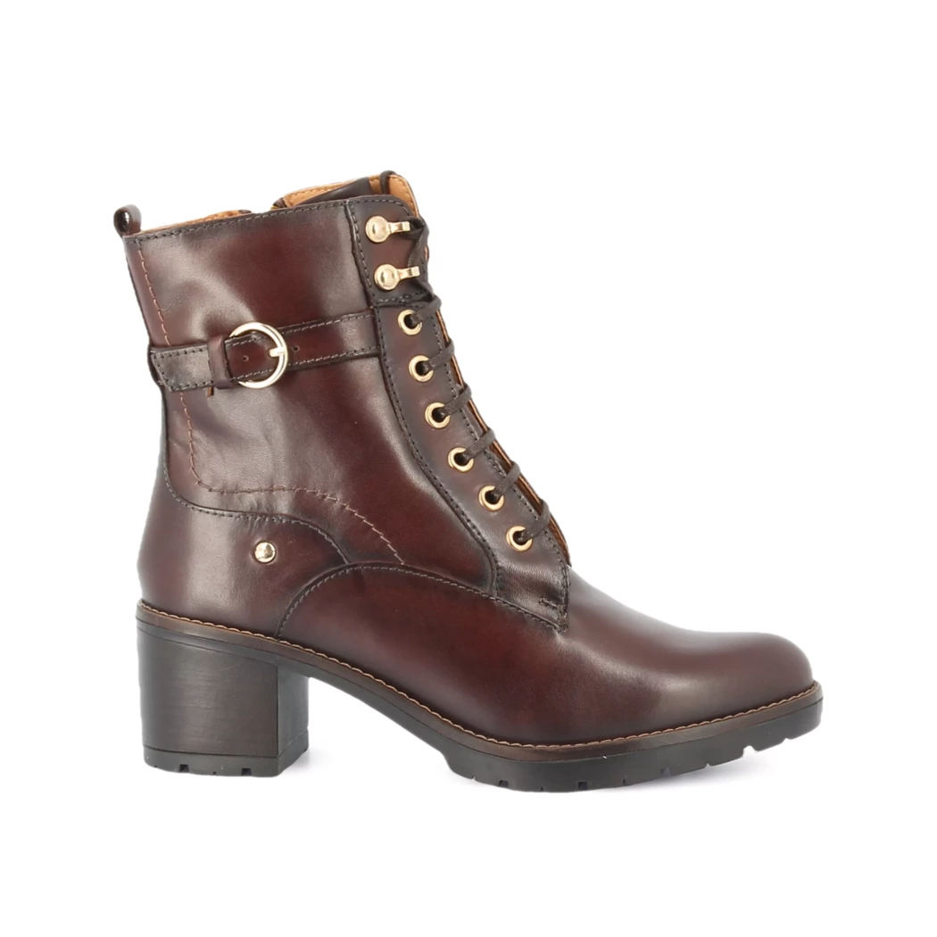 Image (2) de la chaussures Pikolinos - Bottines Marron en Cuir