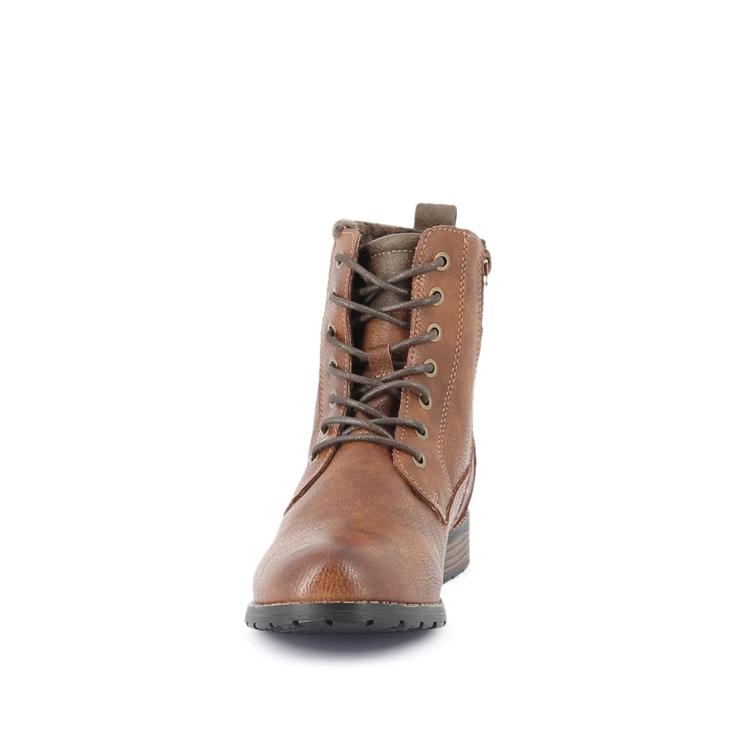 Image (5) de la chaussures Smart Standard - Bottines Cuir naturel / Cognac en Cuir synthétique
