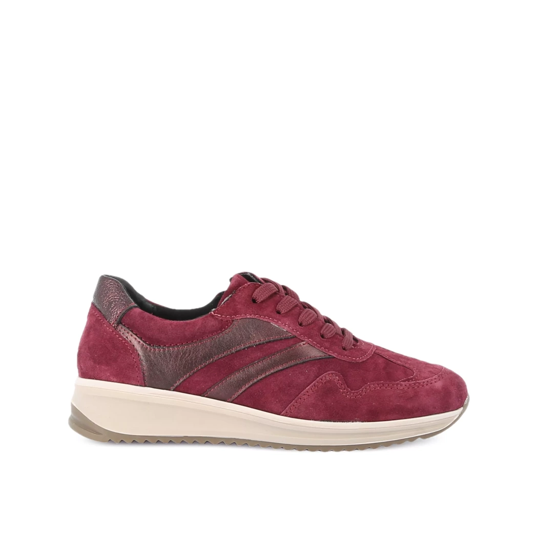 Image (2) de la chaussures Sens - Baskets Bordeaux en Cuir nubuck