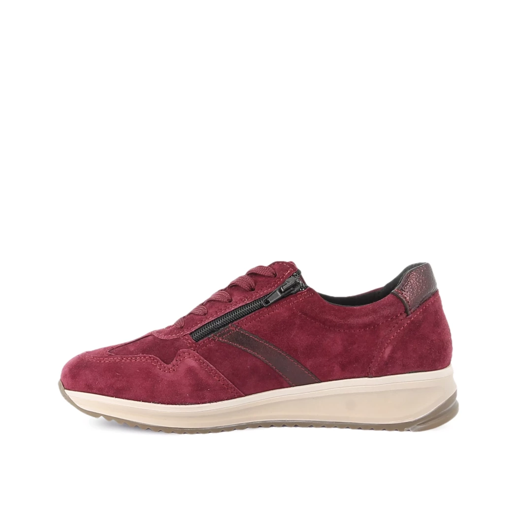Image (4) de la chaussures Sens - Baskets Bordeaux en Cuir nubuck