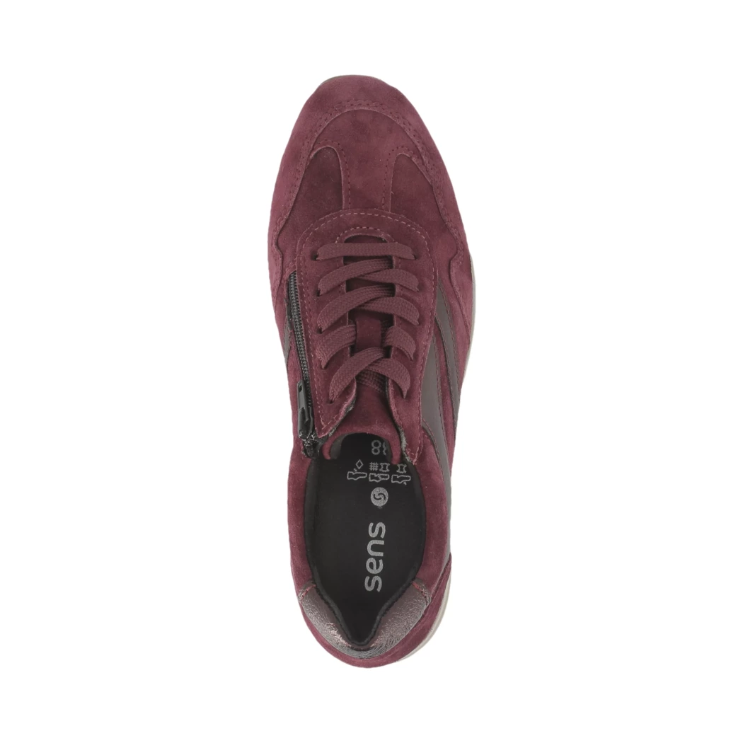 Image (6) de la chaussures Sens - Baskets Bordeaux en Cuir nubuck