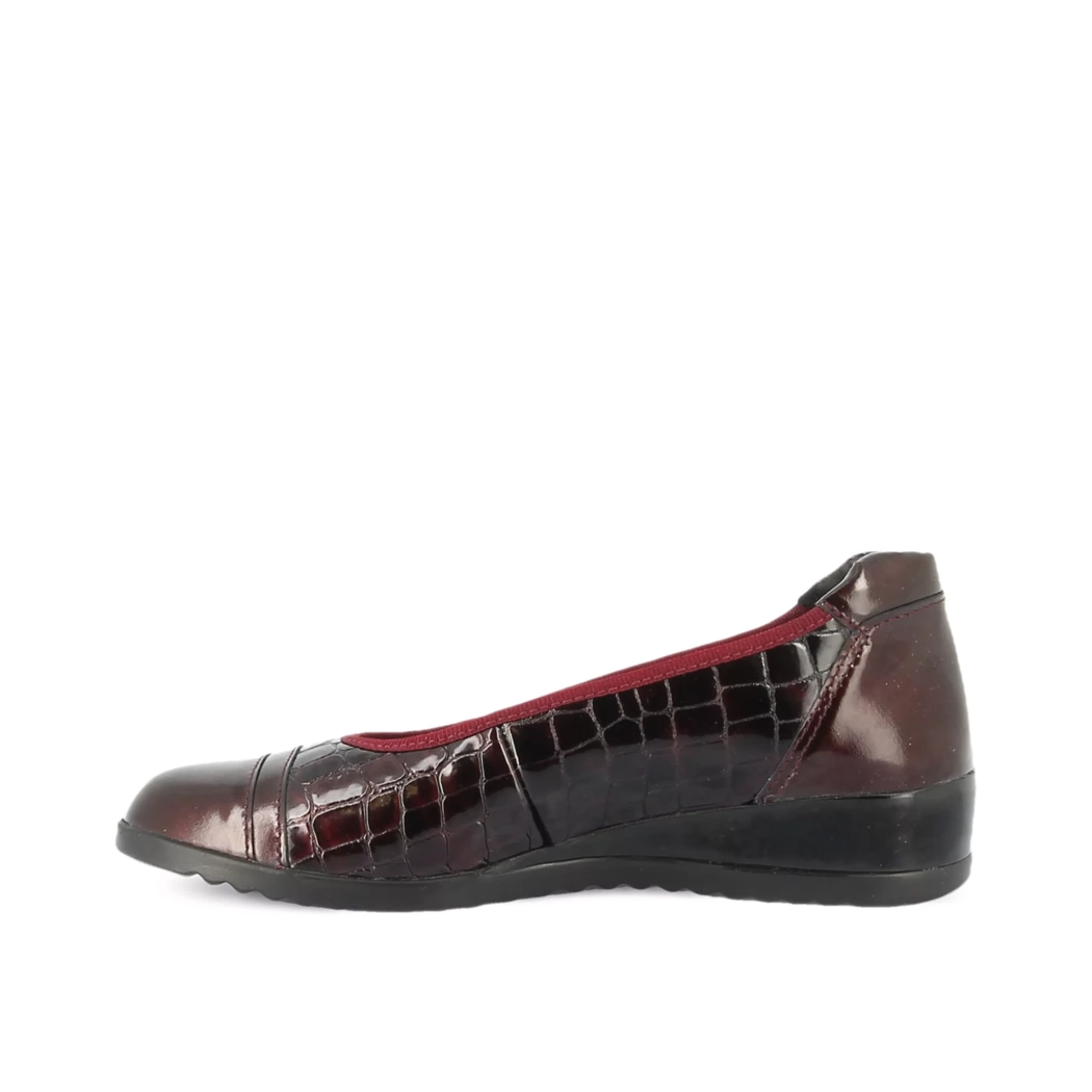Image (4) de la chaussures Sens - Escarpins Bordeaux en Cuir vernis