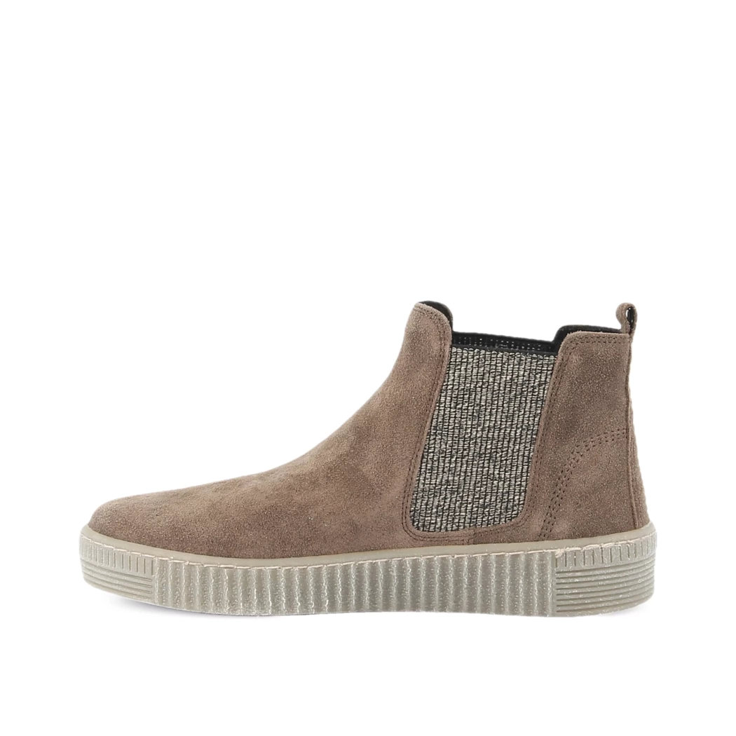 Image (4) de la chaussures Gabor - Boots Taupe en Cuir nubuck