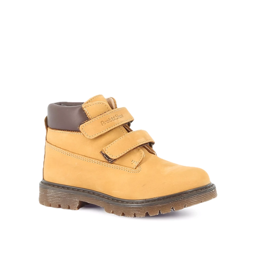 Image (1) de la chaussures Pretty Shoes - Bottines Cuir naturel / Cognac en Cuir nubuck