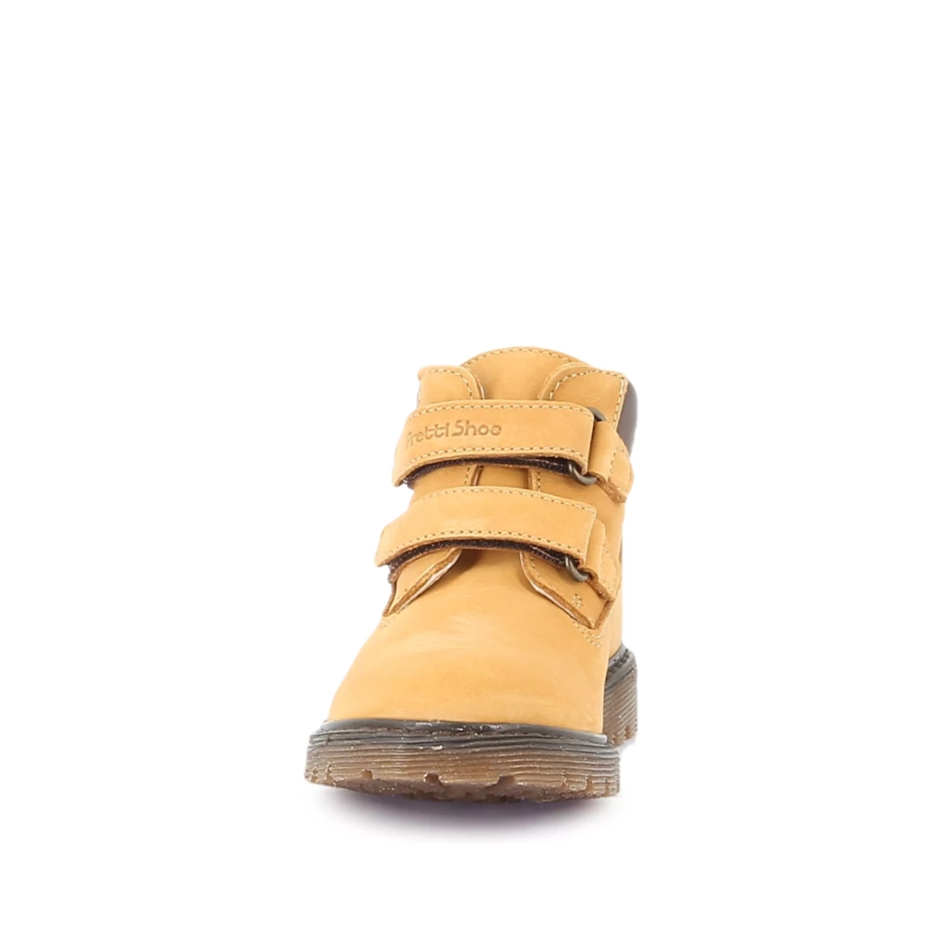 Image (5) de la chaussures Pretty Shoes - Bottines Cuir naturel / Cognac en Cuir nubuck