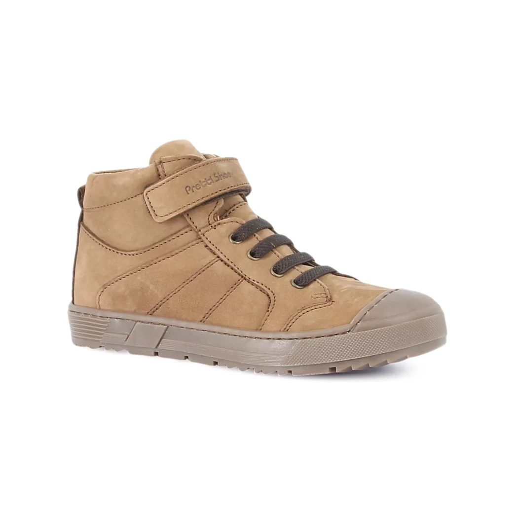 Image (1) de la chaussures Pretty Shoes - Bottines Cuir naturel / Cognac en Cuir nubuck