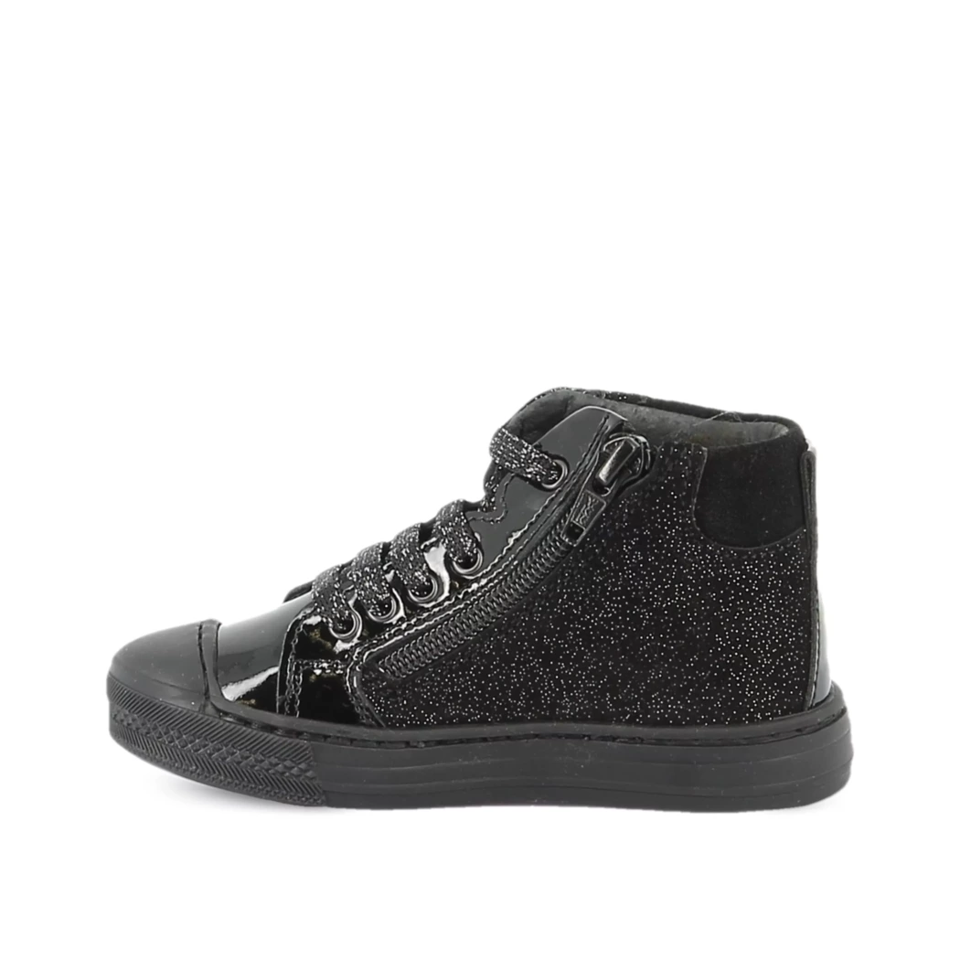 Image (4) de la chaussures Pretty Shoes - Bottines Noir en Cuir vernis