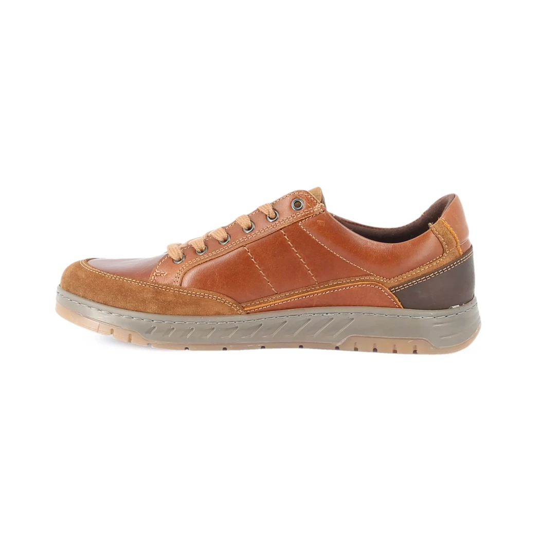 Image (4) de la chaussures Soft Land - Chaussures à lacets Cuir naturel / Cognac en Cuir