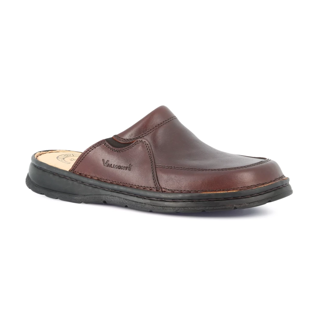Image (1) de la chaussures Valmonte - Pantoufles et Chaussons Marron en Cuir