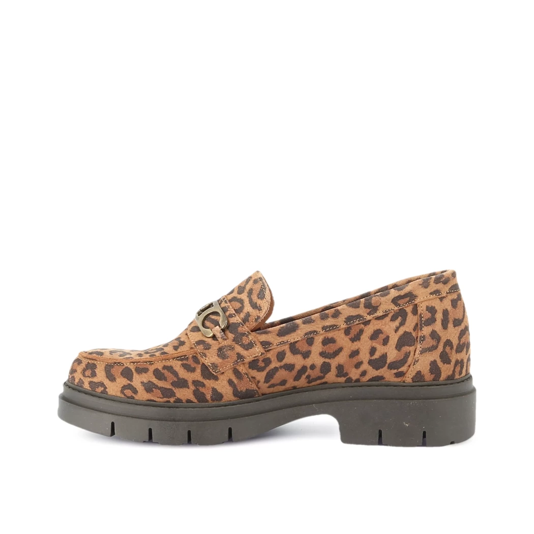 Image (4) de la chaussures Free Monday - Mocassins Marron en Cuir nubuck