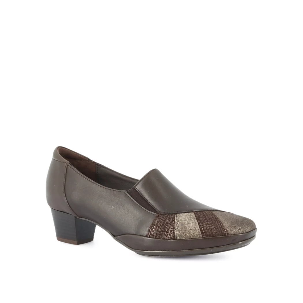 Image (1) de la chaussures Kiarflex - Mocassins Marron en Cuir