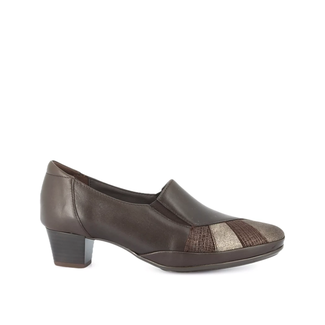 Image (2) de la chaussures Kiarflex - Mocassins Marron en Cuir