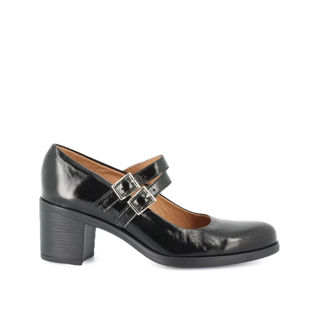 Image (2) de la chaussures Women Office - Escarpins Noir en Cuir vernis