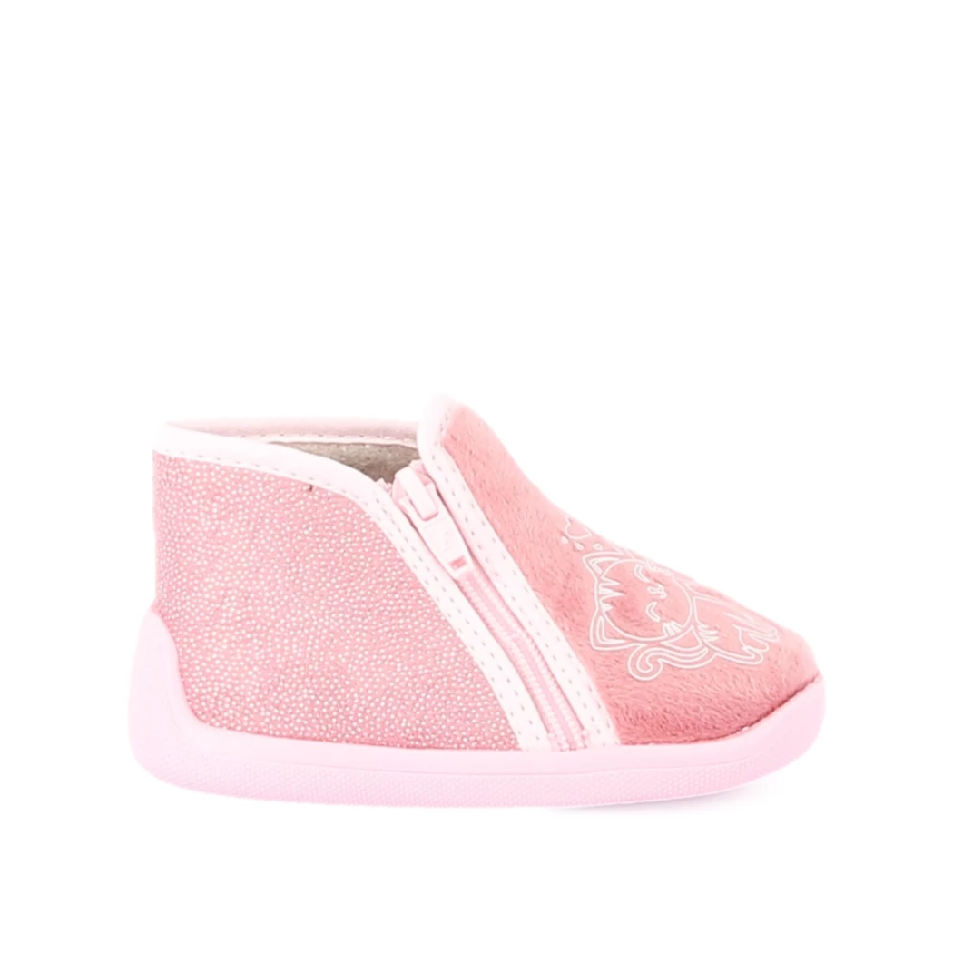 Image (2) de la chaussures Bossi - Pantoufles et Chaussons Rose en Textile