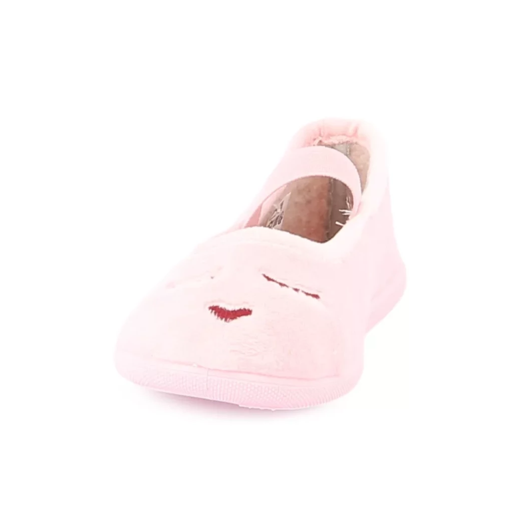Image (5) de la chaussures Bossi - Pantoufles et Chaussons Rose en Textile